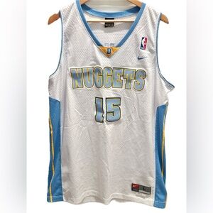Nike Carmelo Anthony Home NBA Denver Nuggets Swingman Jersey Mens Large +2